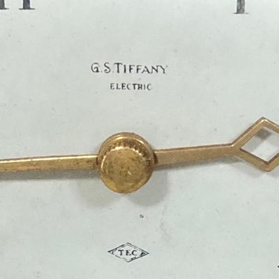 LOT 249: Vintage / Antique Tiffany Electric Manufacturing Co G.S. Tiffany Electric Clock