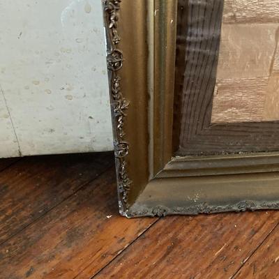 LOT 251: Vintage Framed Asian Rice Paper Painting