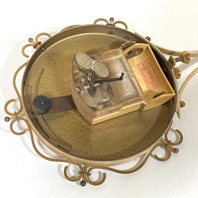 LOT 252: Vintage Schatz Elexacta Made in Germany Queen Anne Swinging Pendulum Wall Clock