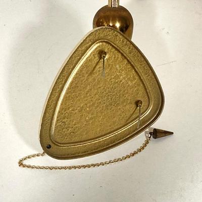 LOT 252: Vintage Schatz Elexacta Made in Germany Queen Anne Swinging Pendulum Wall Clock