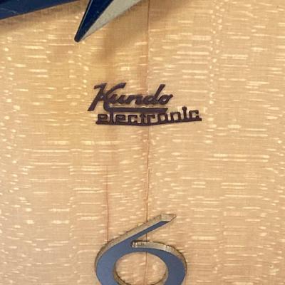 LOT 253: Mid-Century Modern Made in Germany Kundo Electronic Table / Desk Clock (Kieninger & Obergfell)