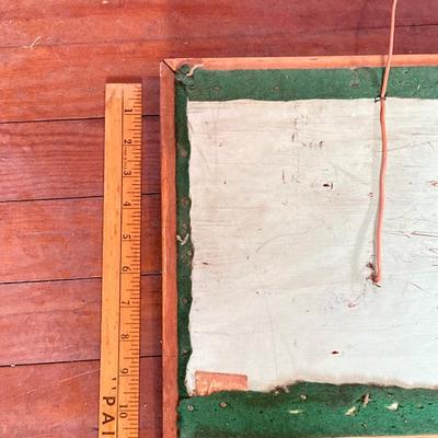 LOT 254: Vintage Framed Replica Pistol Display (Two Halves)