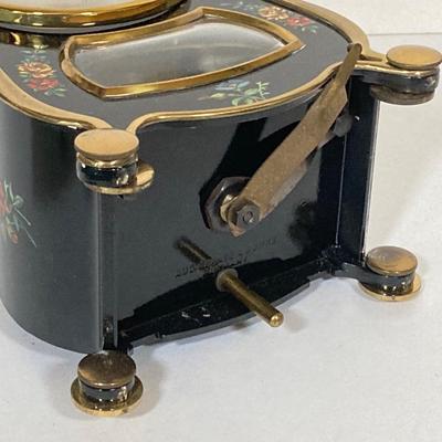 LOT 255: Schatz Triberg Black Forest Wall / Table Clock in Original Box