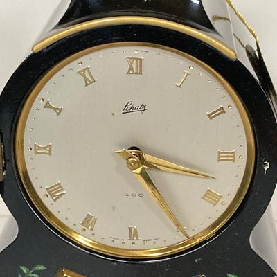 LOT 255: Schatz Triberg Black Forest Wall / Table Clock in Original Box