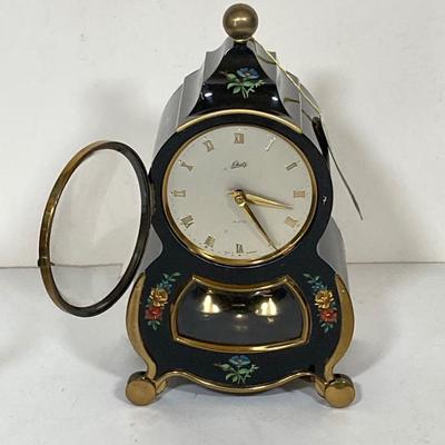 LOT 255: Schatz Triberg Black Forest Wall / Table Clock in Original Box