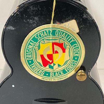 LOT 255: Schatz Triberg Black Forest Wall / Table Clock in Original Box