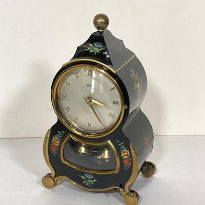 LOT 255: Schatz Triberg Black Forest Wall / Table Clock in Original Box