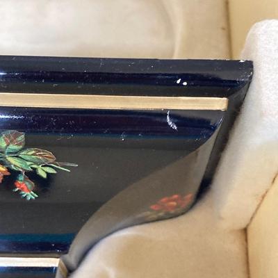 LOT 255: Schatz Triberg Black Forest Wall / Table Clock in Original Box