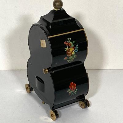 LOT 255: Schatz Triberg Black Forest Wall / Table Clock in Original Box