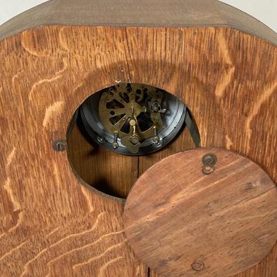 LOT 257: Pair of MCM Mantle / Table Clocks - Peter and More