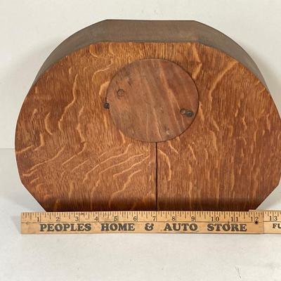 LOT 257: Pair of MCM Mantle / Table Clocks - Peter and More