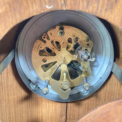 LOT 257: Pair of MCM Mantle / Table Clocks - Peter and More