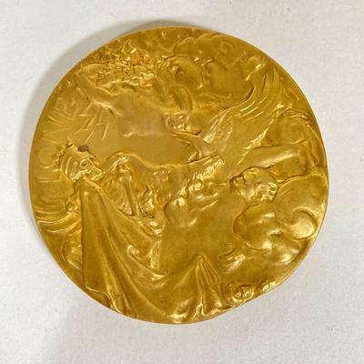 LOT 261: Collection of Six Charles Lindberg Commemorative Tokens / Medals