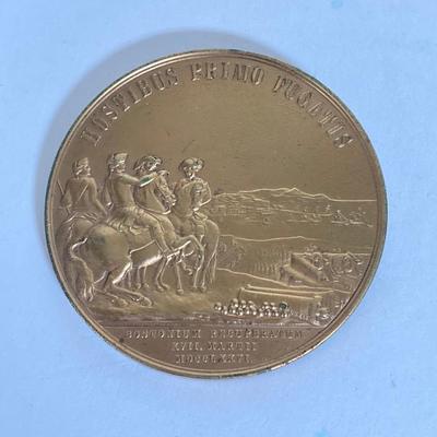 LOT 263: Collection of Seven George Washington Commemorative Tokens / Medals