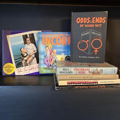 LOT 272: Vintage The Playboy Cartoon Album and More Humor/Cartoon Books