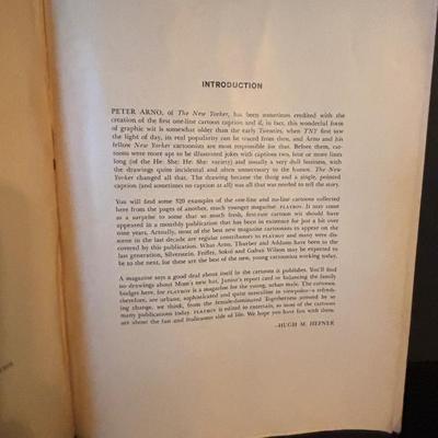 LOT 272: Vintage The Playboy Cartoon Album and More Humor/Cartoon Books