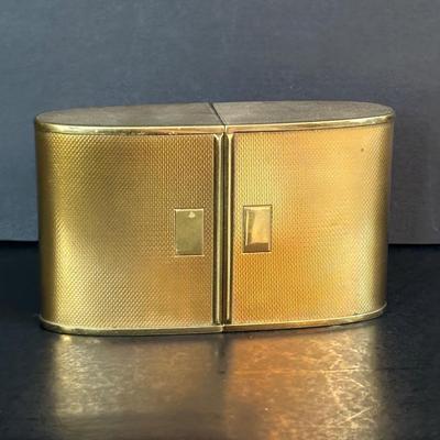 LOT 276: Vintage Art Deco Kundo Alarm Clock, Brass Semco 7 Jewels Travel Alarm Clock, Mid- Century Wind-Up Clock-Thermometer-Hydrometer...