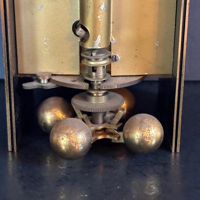 LOT 276: Vintage Art Deco Kundo Alarm Clock, Brass Semco 7 Jewels Travel Alarm Clock, Mid- Century Wind-Up Clock-Thermometer-Hydrometer...