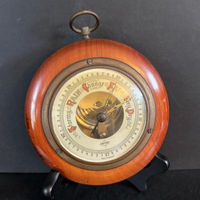 LOT 277: Collection of 4 Wooden Barometers