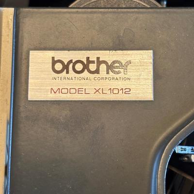 LOT 281: Brother Model XL1012 Typewriter w/Carrying Case