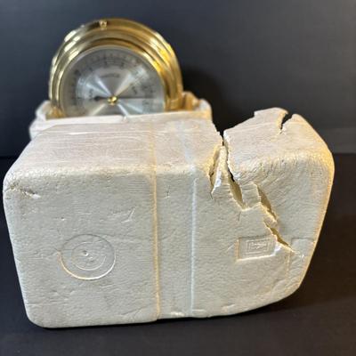 LOT 283: New/Old Stock: Barigo Compensated Brass Barometers in Original Packaging