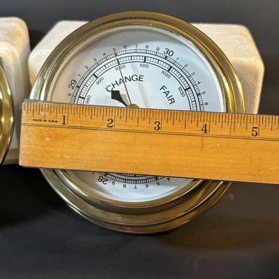 LOT 283: New/Old Stock: Barigo Compensated Brass Barometers in Original Packaging