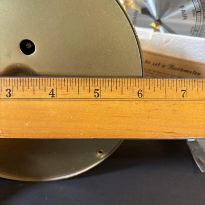 LOT 284: New/Old Stock: Barigo Compensated Brass Barometers in Original Packaging