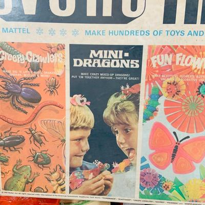 LOT 305: Very Rare Mattel Every Thingmaker Play Set with Molds, Maker, Plastic Goop Bottles and Much More