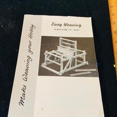 LOT 306: Hubley Toys Tic-Toy Clock Take Apart Clock Puzzle In Original Package and a Kay an EE Wood Weaving Loom In Original Box