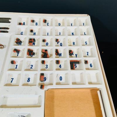 LOT 307: Rare Pressman Small Fry Printing Press Vintage Play Set with Original Box