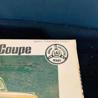 LOT 299: Testors/ Italeri 1934 Rolls-Royce Phantom II Model and Monogram Duesenberg SJ Roadster In Unopened Boxes and a 48 Ford Coup Die...