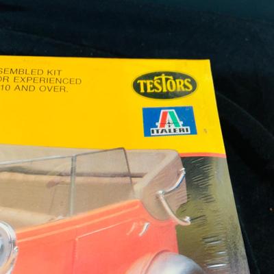 LOT 299: Testors/ Italeri 1934 Rolls-Royce Phantom II Model and Monogram Duesenberg SJ Roadster In Unopened Boxes and a 48 Ford Coup Die...