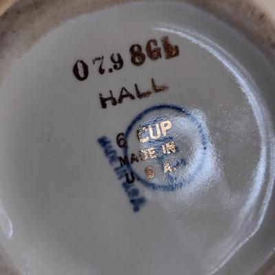 Six Cup Hall Hook Cover Tea Pot