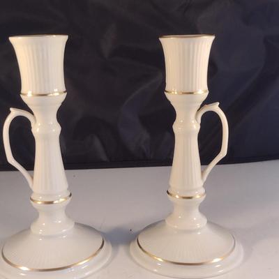 Lenox USA Candle Stick Holders