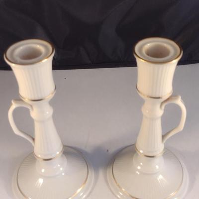 Lenox USA Candle Stick Holders