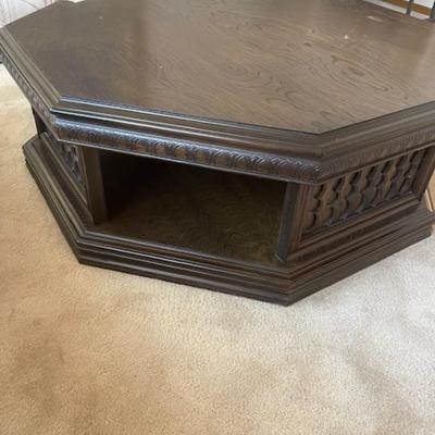 Vintage Coffee Table and Matching End Table
