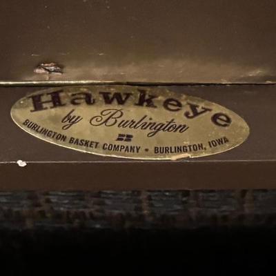 Vintage Hawkeye Sewing Box