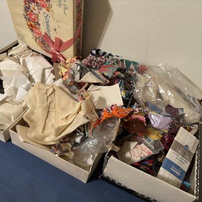 Vintage Quilt Pieces