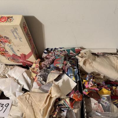 Vintage Quilt Pieces