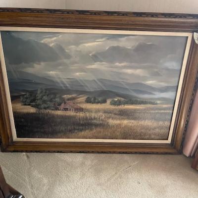Large Framed Art