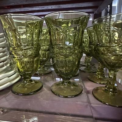 Christmas Lot - Shelf included - Lenox holly & Nativity & hand blown ornaments
