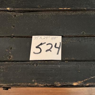 Neat Wooden Trunk