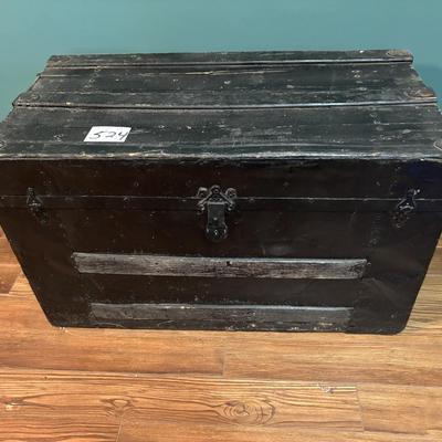 Neat Wooden Trunk