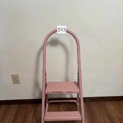 Pretty Pink Step Stool