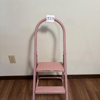 Pretty Pink Step Stool