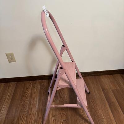 Pretty Pink Step Stool