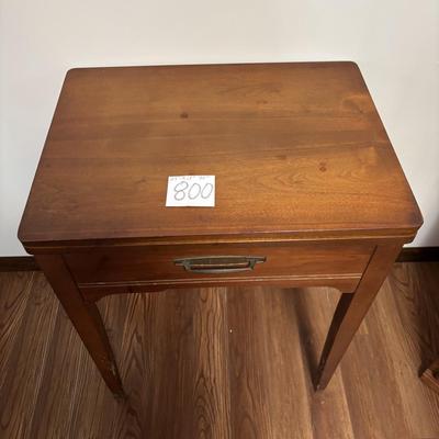 Vintage Sewing Machine Table