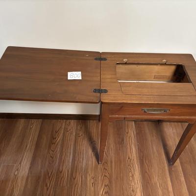 Vintage Sewing Machine Table