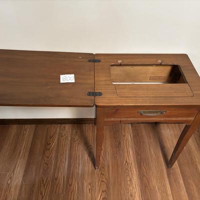 Vintage Sewing Machine Table