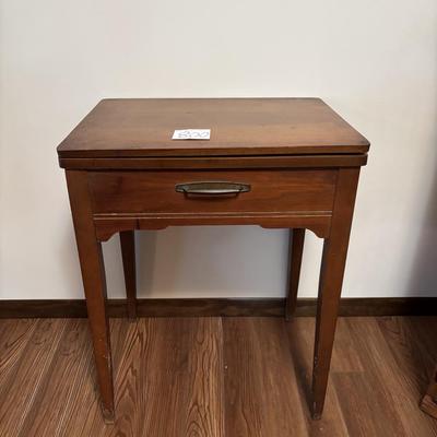 Vintage Sewing Machine Table